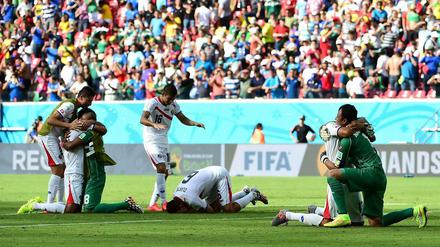 Sensation in Recife. Außenseiter Costa Rica sichert sich als erstes Team in Gruppe D den Achtelfinalplatz. 