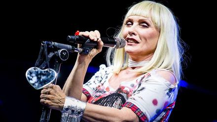 Blondie-Sängerin Debbie Harry im Berliner Tempodrom.