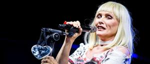 Blondie-Sängerin Debbie Harry im Berliner Tempodrom.