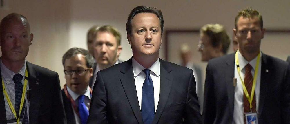 Der britische Premier David Cameron.