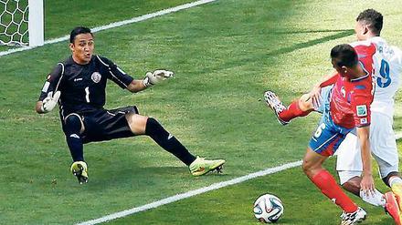 "Eine Mannschaft wird hinter Costa Rica weiterkommen." Torwart Keylor Navas sollte mit seiner Vorhersage für die Gruppe D Recht behalten. 