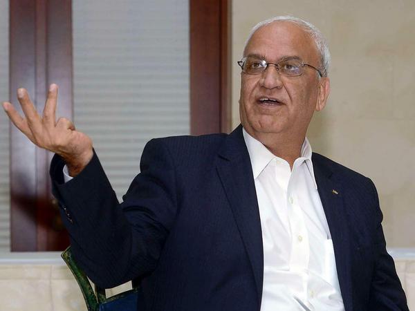 Saeb Erekat (59) ist seit Jahren Chefunterhändler der Palästinenser bei den Friedensverhandlungen mit Israel. Der Fatah-Politiker wurde in Jerusalem geboren und studierte in den USA.