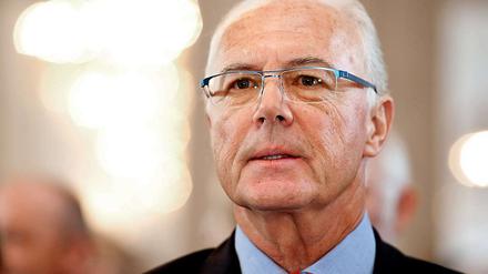 Der Kaiser darf wieder in alle Stadien. Franz Beckenbauer.