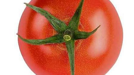 Eine Tomate.