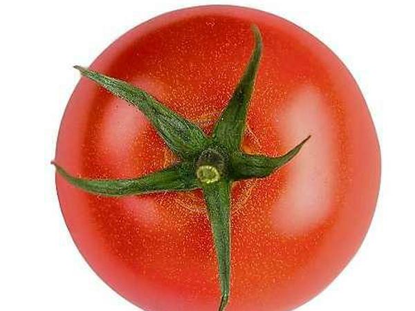 Eine Tomate.