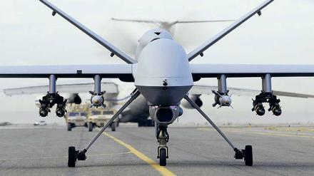 Ferngesteuert: Drohnen wie diese vom Typ Predator werden von den USA genutzt. Auch deutsche Militärs setzen bei der Aufklärung auf die Flieger. 