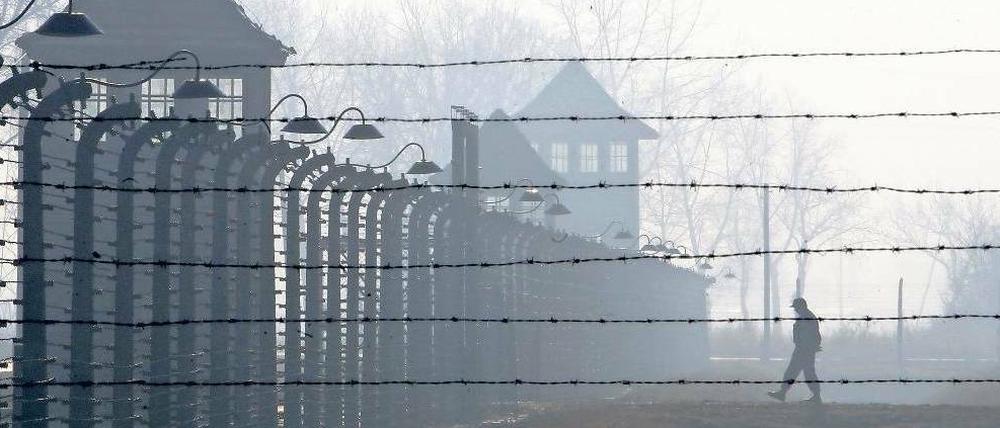 Das Gelände des früheren KZ Auschwitz
