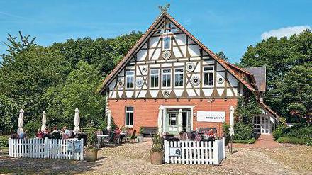 Helkenhof. Hier gibt’s was zu naschen, mit und ohne Ginseng. 
