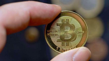 Die digitale Währung Bitcoin.