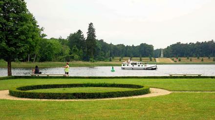 Beste Aussuchten. Der Park von Schloss Rheinsberg.