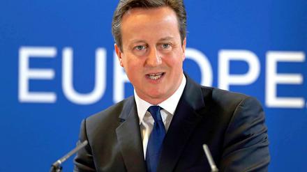 David Cameron in Brüssel