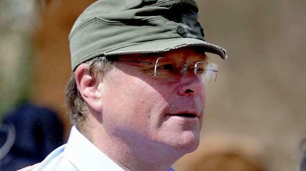 Dirk Niebel war Entwicklungshilfeminister. Sein Markenzeichen war eine alte Fallschirmjäger-Mütze aus Bundeswehr-Zeiten, für die er sich Kritik gefallen lassen musste. 
