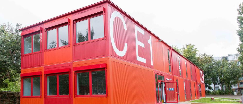 Container war gestern. Die CDU will "atmende" Neubauten, die bei einem Schüleranstieg mitwachsen.