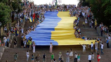 Unionspolitiker fordern wegen der Ukraine-Krise einen Neuanfang der deutschen Russland-Politik. 