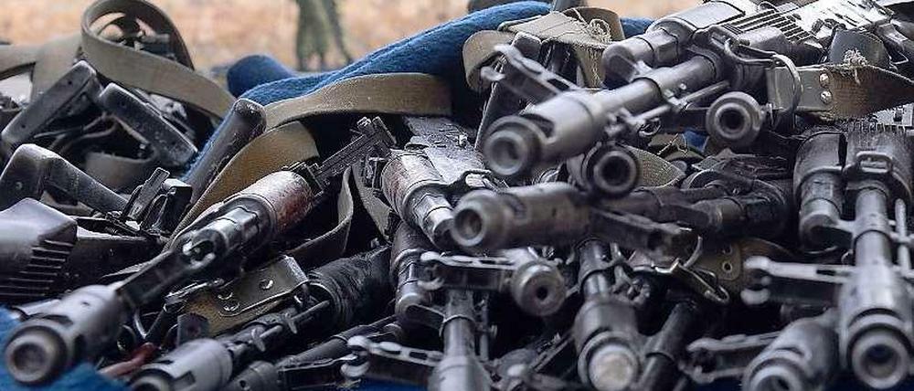 An Waffen fehlt es nicht, nur an Verstand.