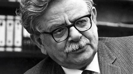 Schriftsteller Elias Canetti.