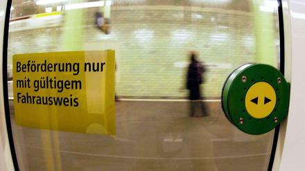 Klare Ansage. Viele halten sich in der BVG nur nicht daran.