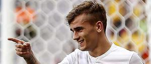 Steil gegangen. Im Spiel gegen Nigeria brachte Antoine Griezmann neuen Schwung ins französische Spiel.