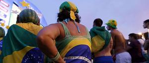 Alle sind willkommen in Brasilien. Dafür sorgen auch die brasilianischen Fans.
