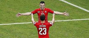 Drmic und Shaqiri: Zwei Schweizer Spielemacher.