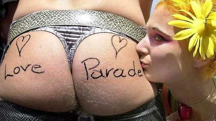 Wie die Zeit vergeht: Teilnehmer einer Love Parade in den neunziger Jahren