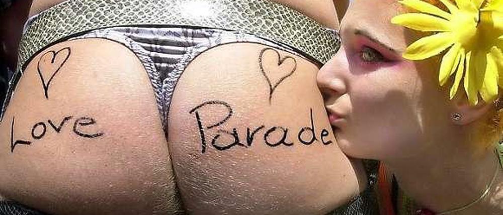 Wie die Zeit vergeht: Teilnehmer einer Love Parade in den neunziger Jahren