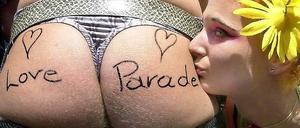 Wie die Zeit vergeht: Teilnehmer einer Love Parade in den neunziger Jahren