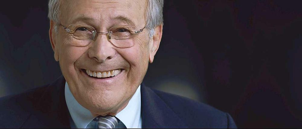 US-Verteidigungsminister während des Irakkriegs: Donald Rumsfeld