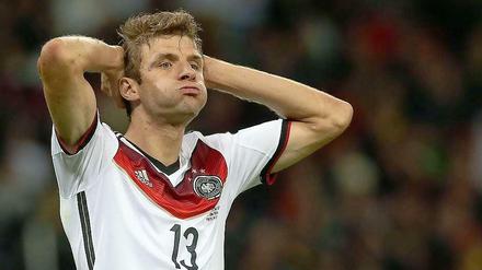 Thomas Müller findet die massive Kritik am deutschen Team übertrieben.