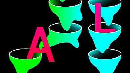 Kopf &amp; Zahl. Carla Crameris Plakat soll Werbung für ein Spiel machen. 