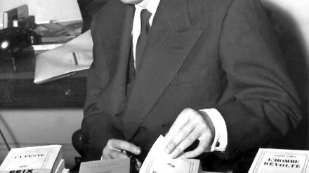 Nobelpreisträger Albert Camus war auch ein brillanter Torwart.