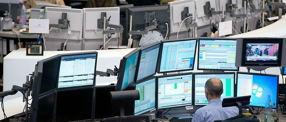 Börse in Frankfurt.