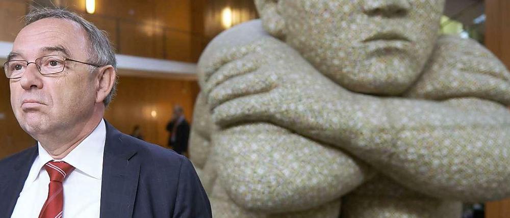 Walter-Borjans vertritt die SPD-geführten Länder im Bundesrat. Am nächsten Freitag wird der Bundesrat das Reformgesetz beschließen.