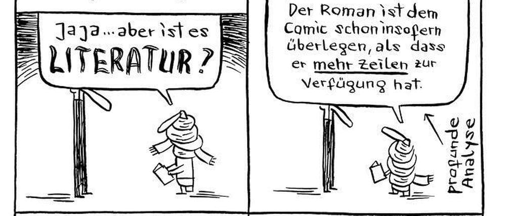 Kunsttheoretische Verwirrung: Eine Seite aus dem besprochenen Buch.