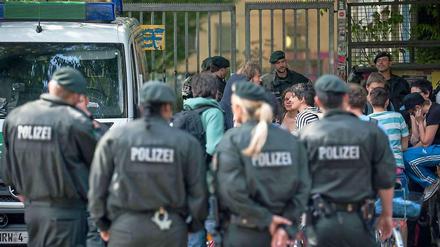 Das wird teuer: Die Polizei war mit vielen Beamten im Einsatz.