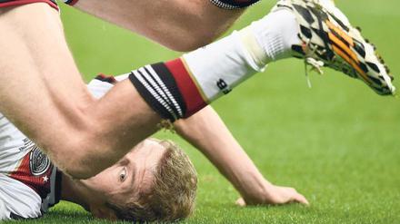 Thomas Müller gehört zu den Leidtragenden eines Systems, das nicht funktioniert. Er hat oft weder Raum noch Ball.