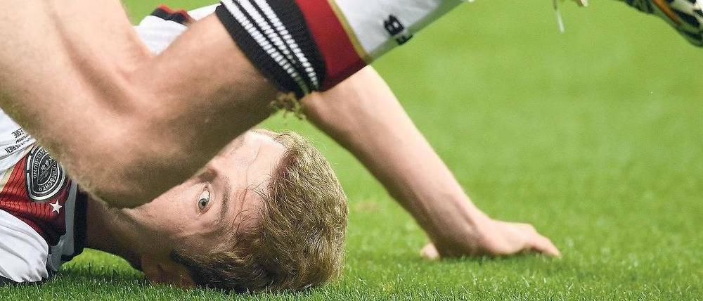 Thomas Müller gehört zu den Leidtragenden eines Systems, das nicht funktioniert. Er hat oft weder Raum noch Ball.
