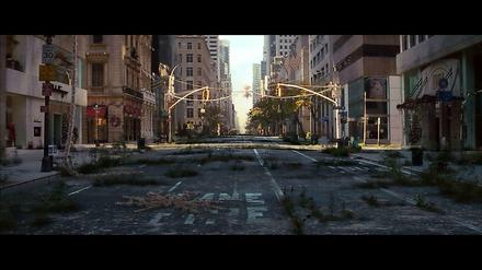Szenenbild aus dem Hollywoodfilm "I am legend".