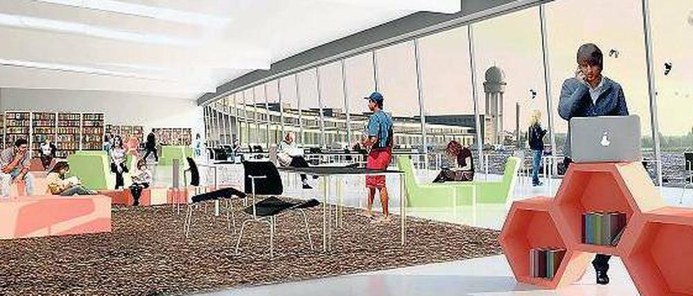 Schöne Aussichten. Sollte sich die Modemesse Bread & Butter ganz aus Berlin zurückziehen, könnte dies ganz neue Perspektiven für das ehemalige Tempelhofer Flughafengebäude eröffnen.
