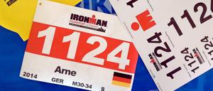 Ohne Startnummer geht nichts. Unser Auto hat die 1124.