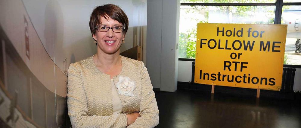 Gundula Bavendamm leitet das Alliierten-Museum an der Clayallee. Es zeigt die Geschichte des Flughafens Tempelhof – und will bald selbst dort einziehen.