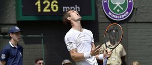 Der Frust muss raus. Andy Murray fand gegen Grigor Dimitrow nie zu seinem Spiel.