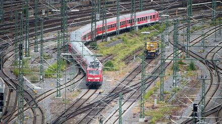 Ein Regionalzug der Deutschen Bahn