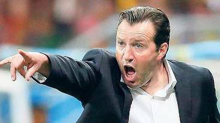 Marc Wilmots - einst als "Kampfschwein" bei Schalke 04 berühmt geworden.