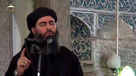 Der Chef der Terrorgruppe Isis, Abu Bakr al Bagdadi.