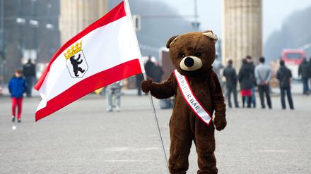 Der Nehmer-Bär. Die Zuflüsse nach Berlin aus anderen Bundesländern sind umstritten. 