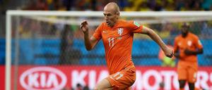 Hollands Arjen Robben lässt sich bei dieser WM nicht aufhalten.