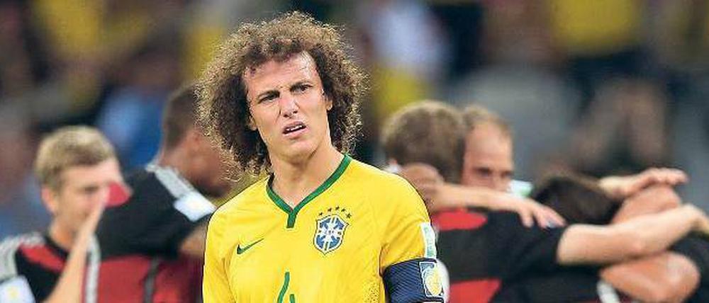 Kreis der Geschichte. David Luiz betrauert Brasiliens höchste Niederlage.