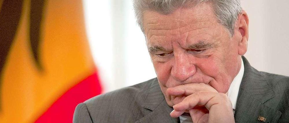 Bundespräsident Joachim Gauck.