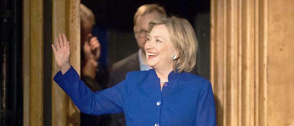 Bei der „Zeit“-Matinee im Schillertheater sprach Hillary Clinton, unvermeidlich, von der Bedeutung der Frisur im Leben weiblicher Politiker.